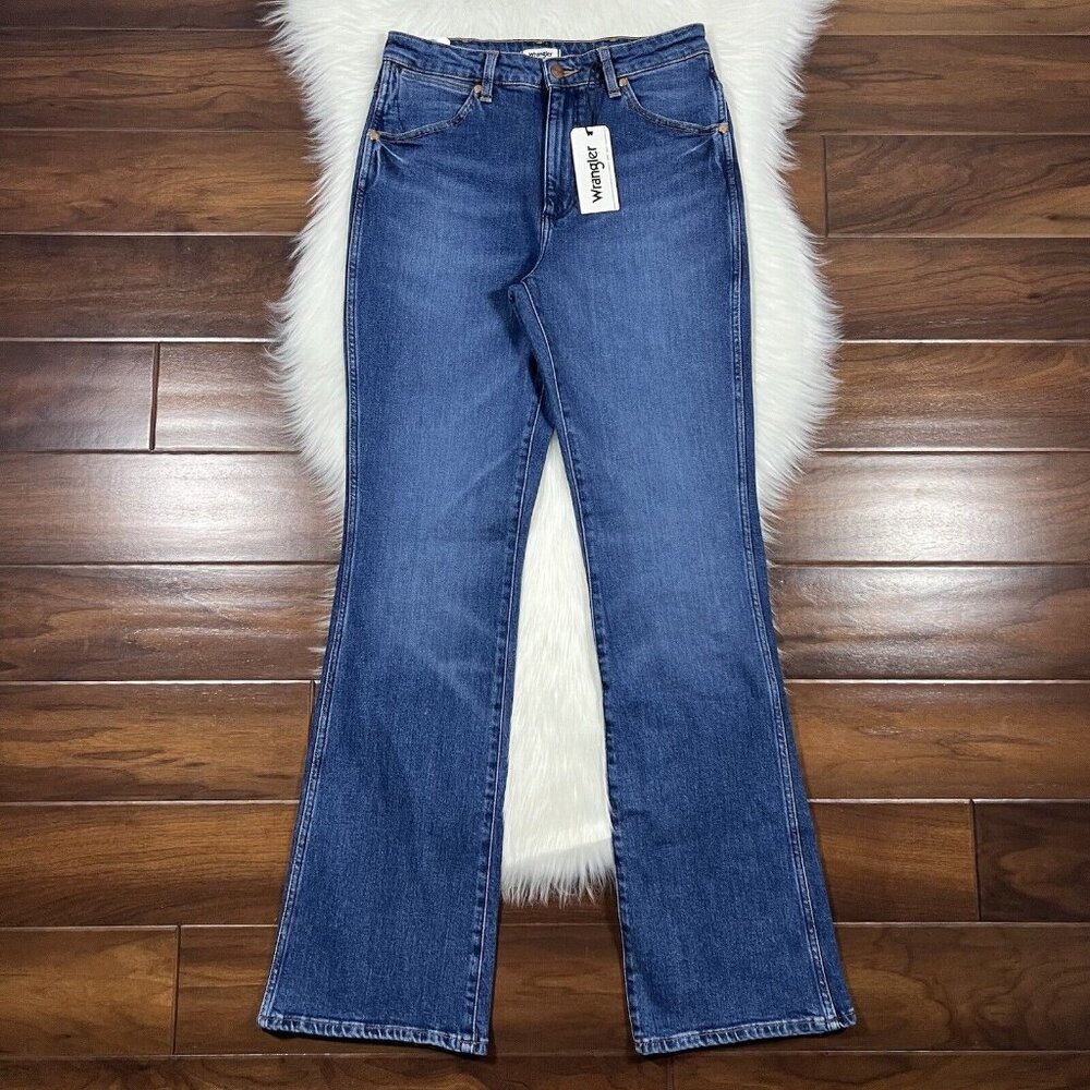 Wrangler Women's Size 30 X 34 Westward 626 High Rise Bootcut Denim Jeans
